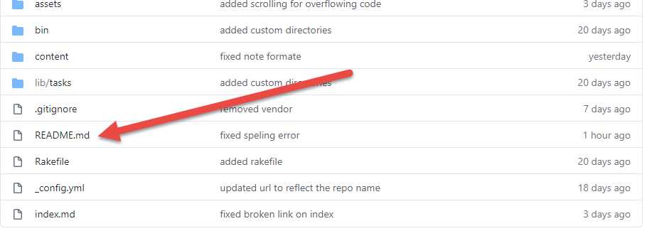 Click on README